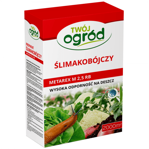 Preparat trutka na ślimaki zwalczanie granulat 1kg Agrosimex Metarex Twój Ogród