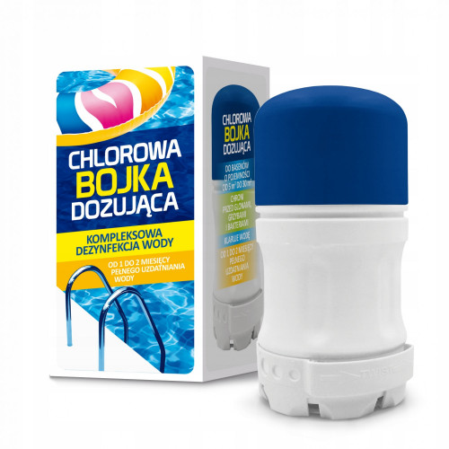 Chlorowa bojka dozująca chemia basenowa 800g GAMIX