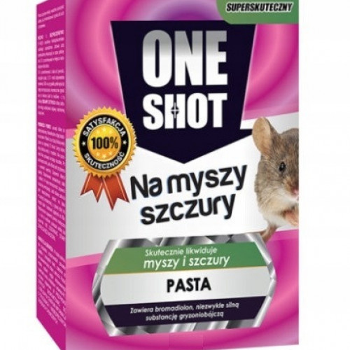 Silna trutka trucizna na myszy szczury 2,5kg pasta OneShot